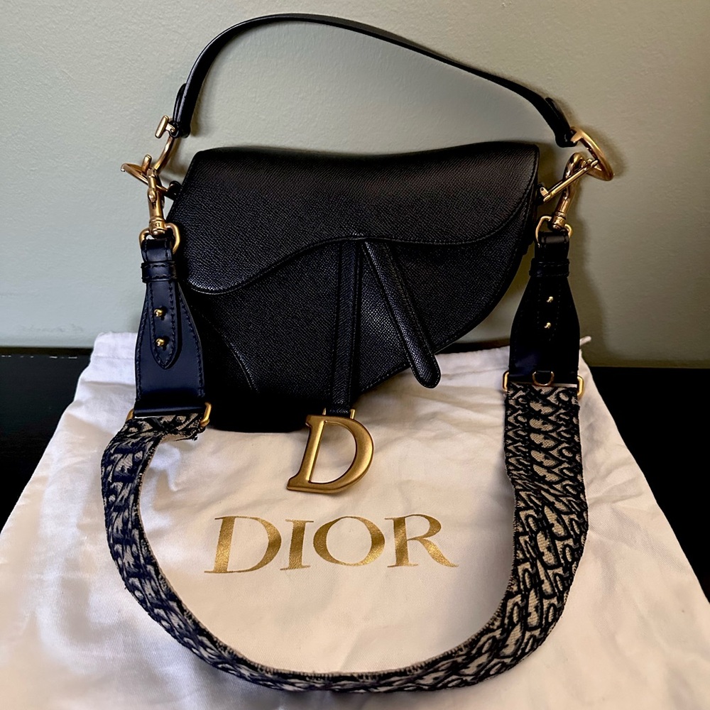 Christian Dior saddle bag medium